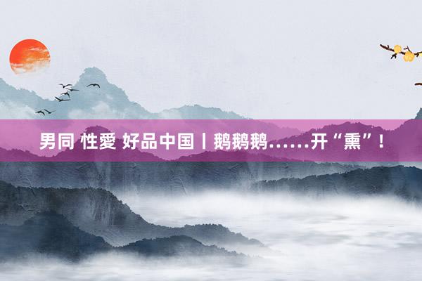 男同 性愛 好品中国丨鹅鹅鹅……开“熏”！